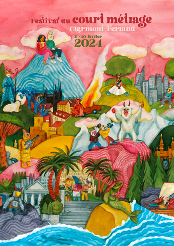 Festival international du court métrage de Clermont­-Ferrand - Édition 2024.