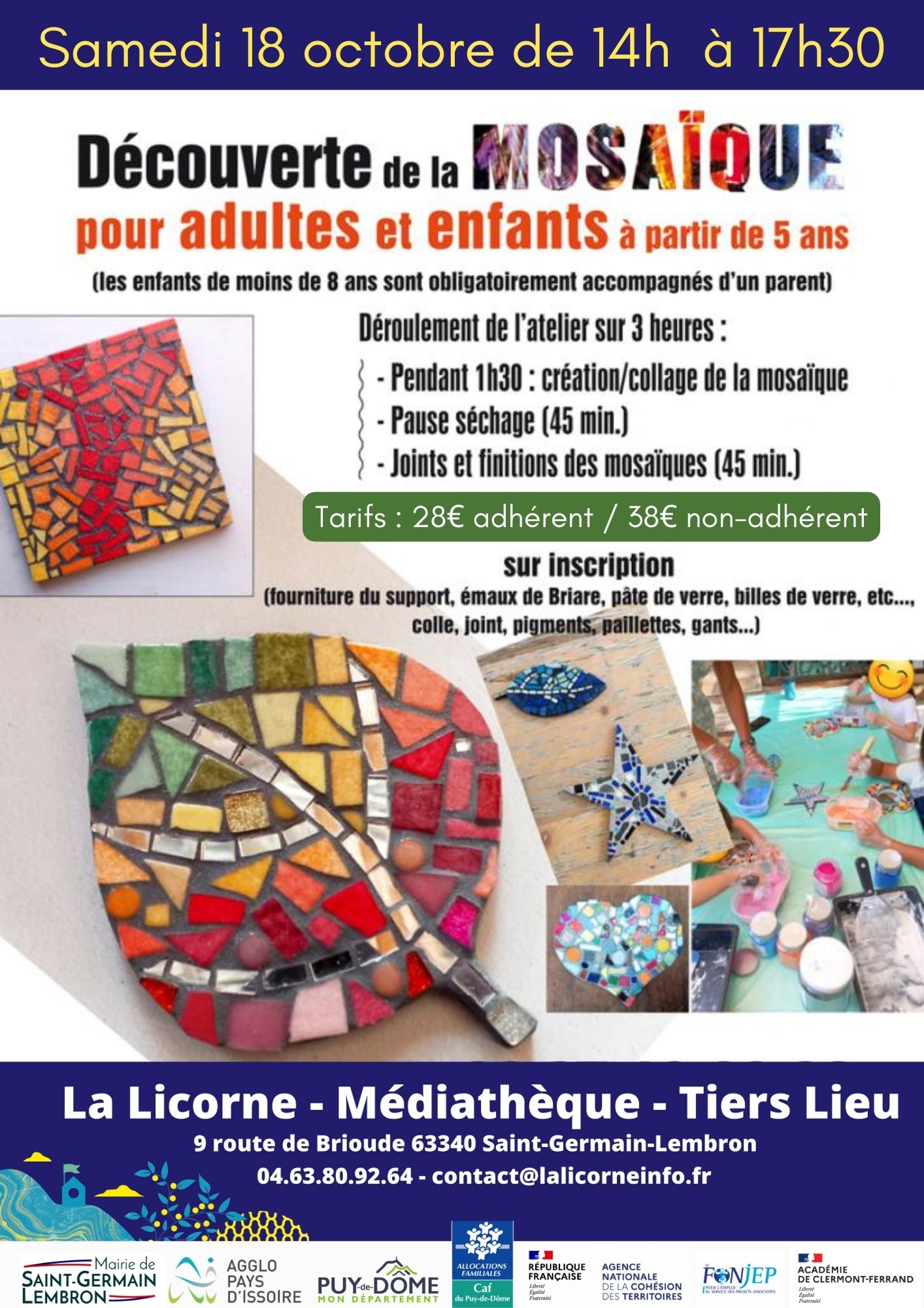 atelier mosaique