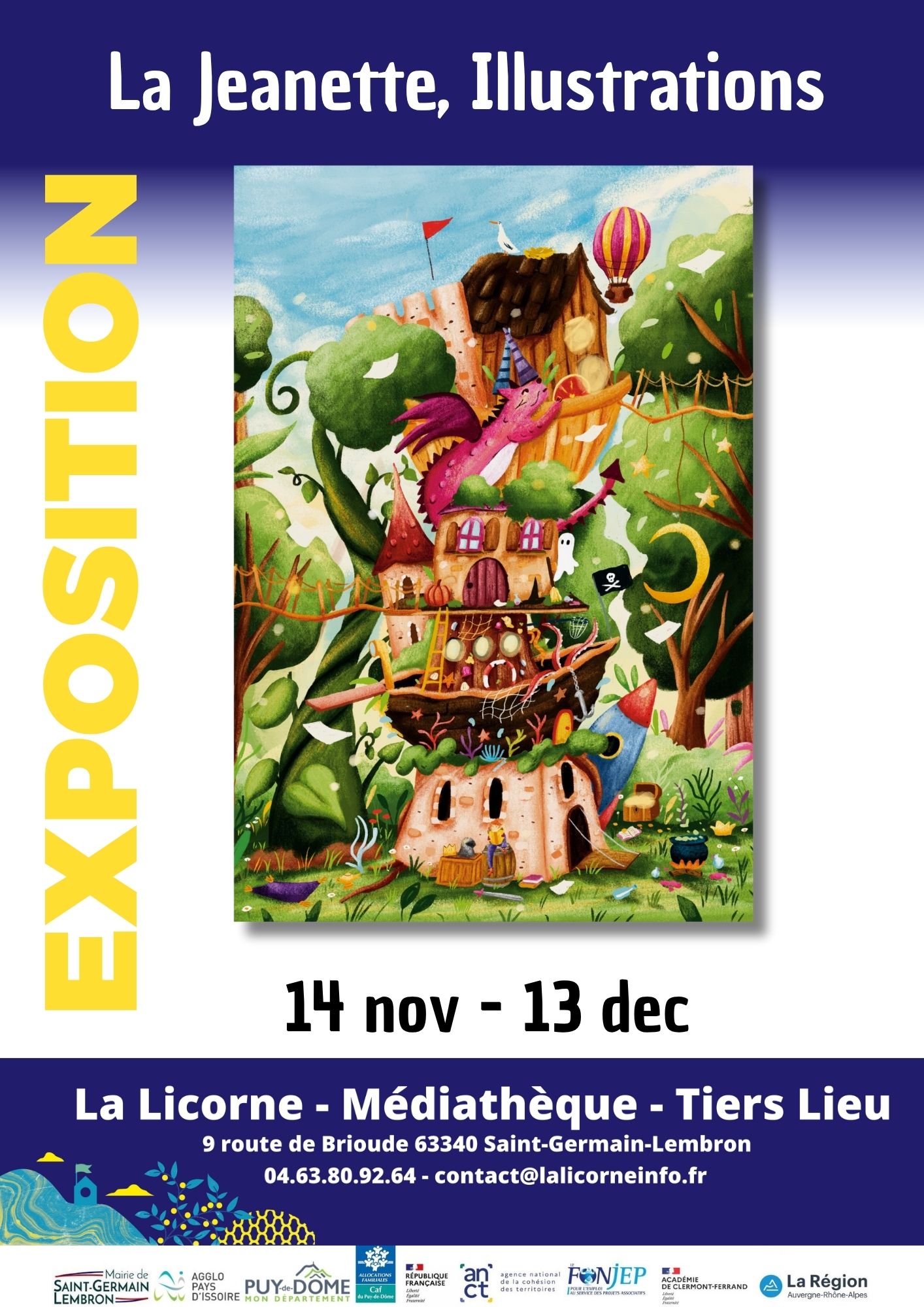 exposition de La Jeanette