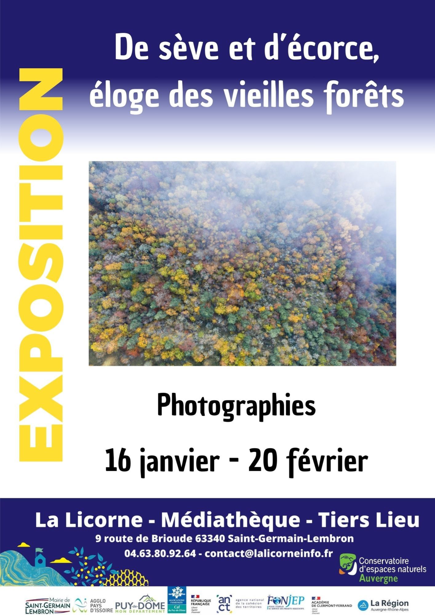 exposition sur les vieilles forêts