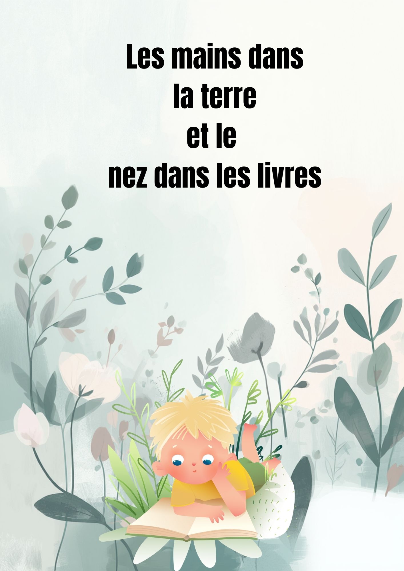 Les mains dans  la terre  et le  nez dans les livres