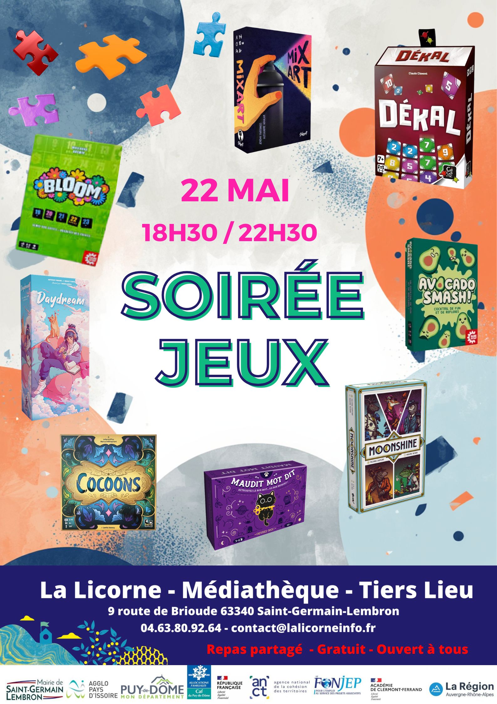 soirée jeux