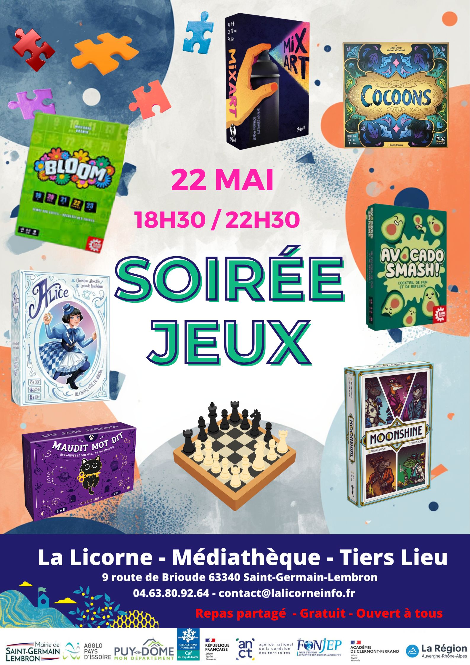 soirée jeux