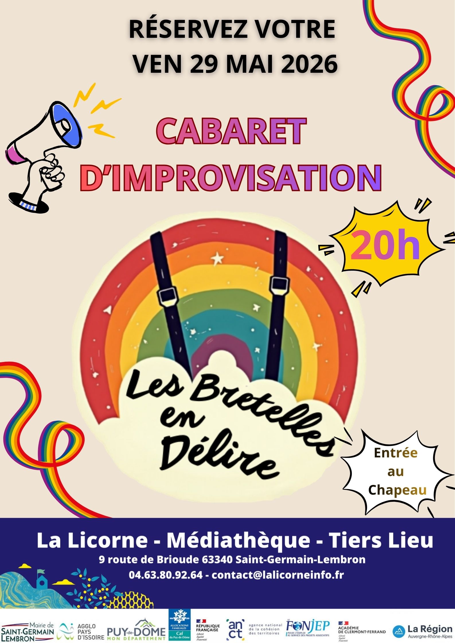 soirée cabaret d'impro