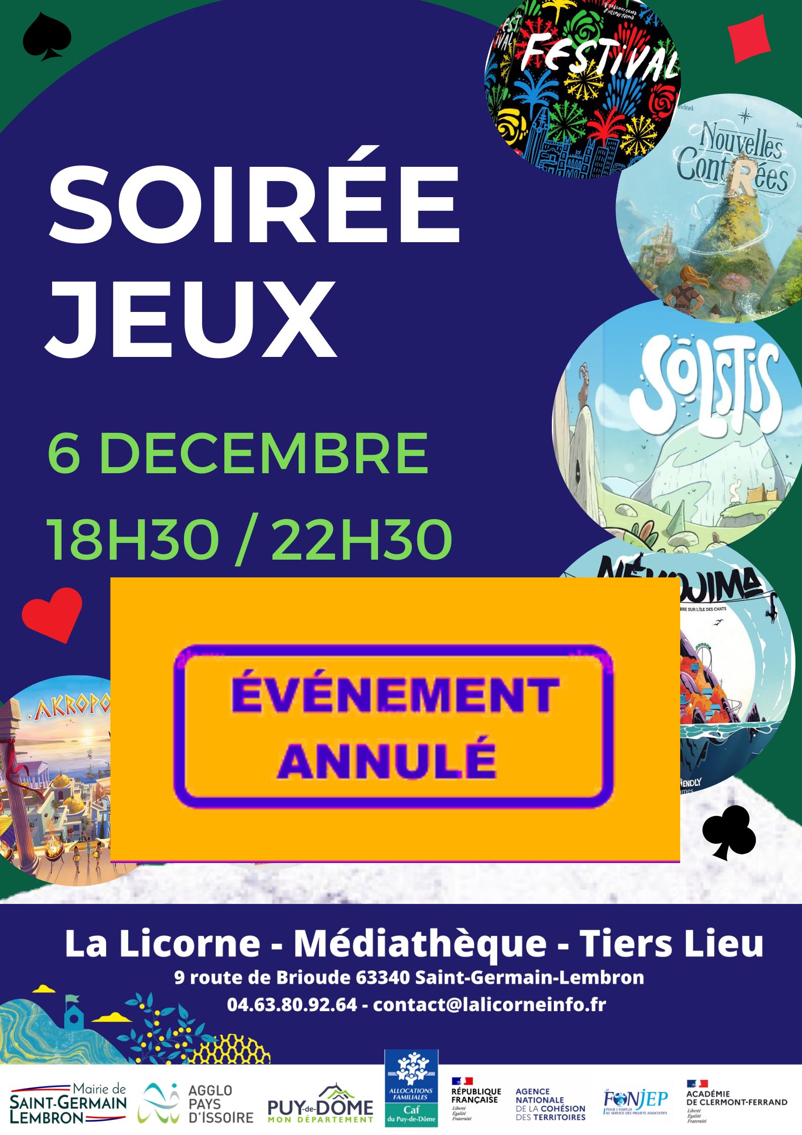 soirée jeux